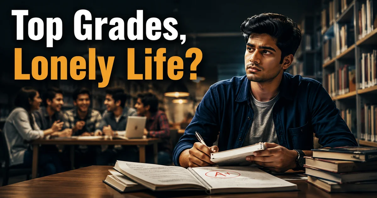 The Student Who Tops Every Exam But Cannot Make a Single Friend — India's Hidden Crisis